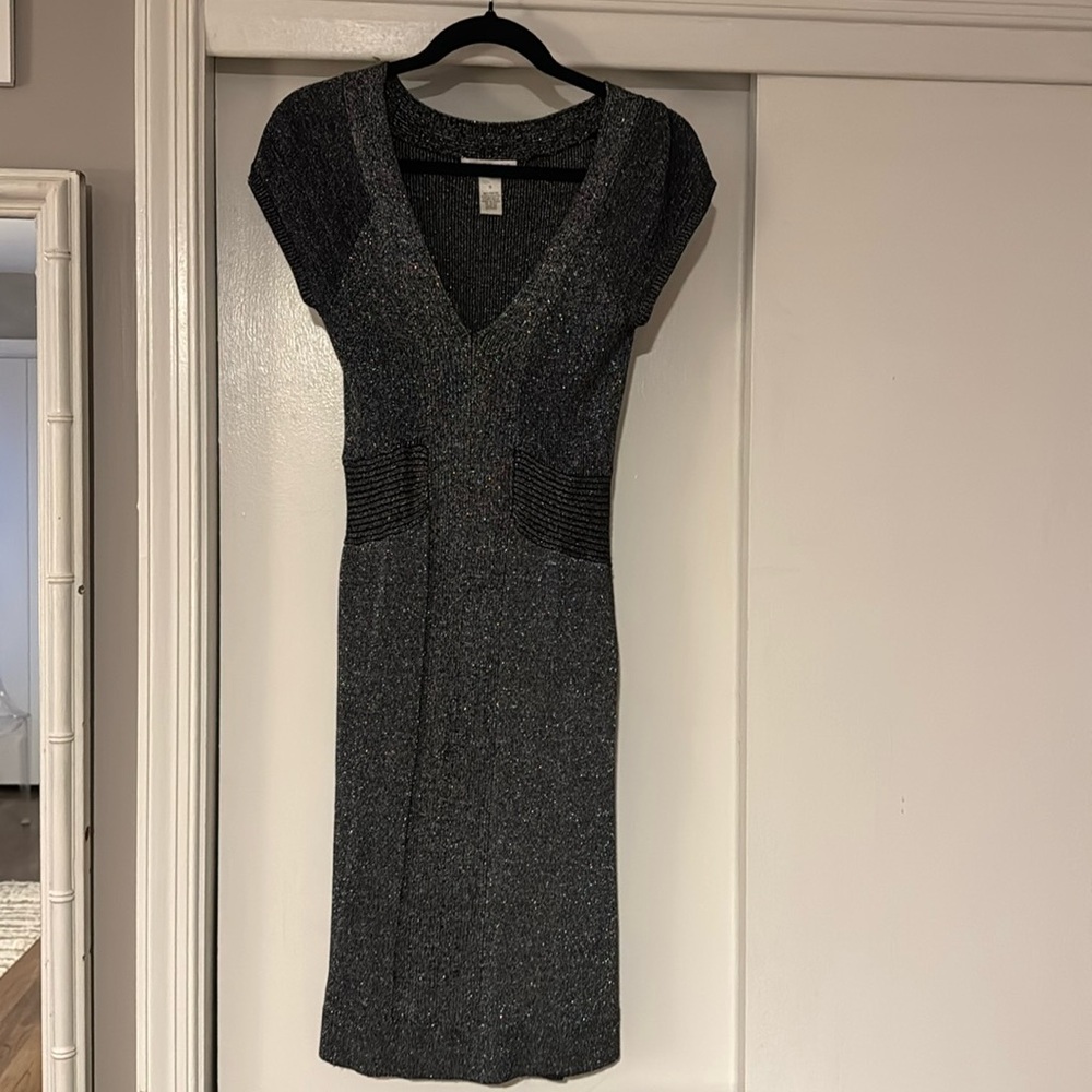 Kenar metallic knit dress